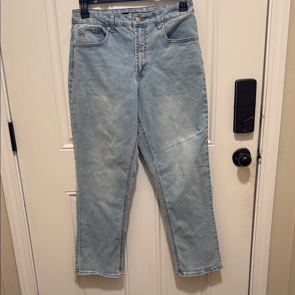 Frye Light blue straight stretch jeans